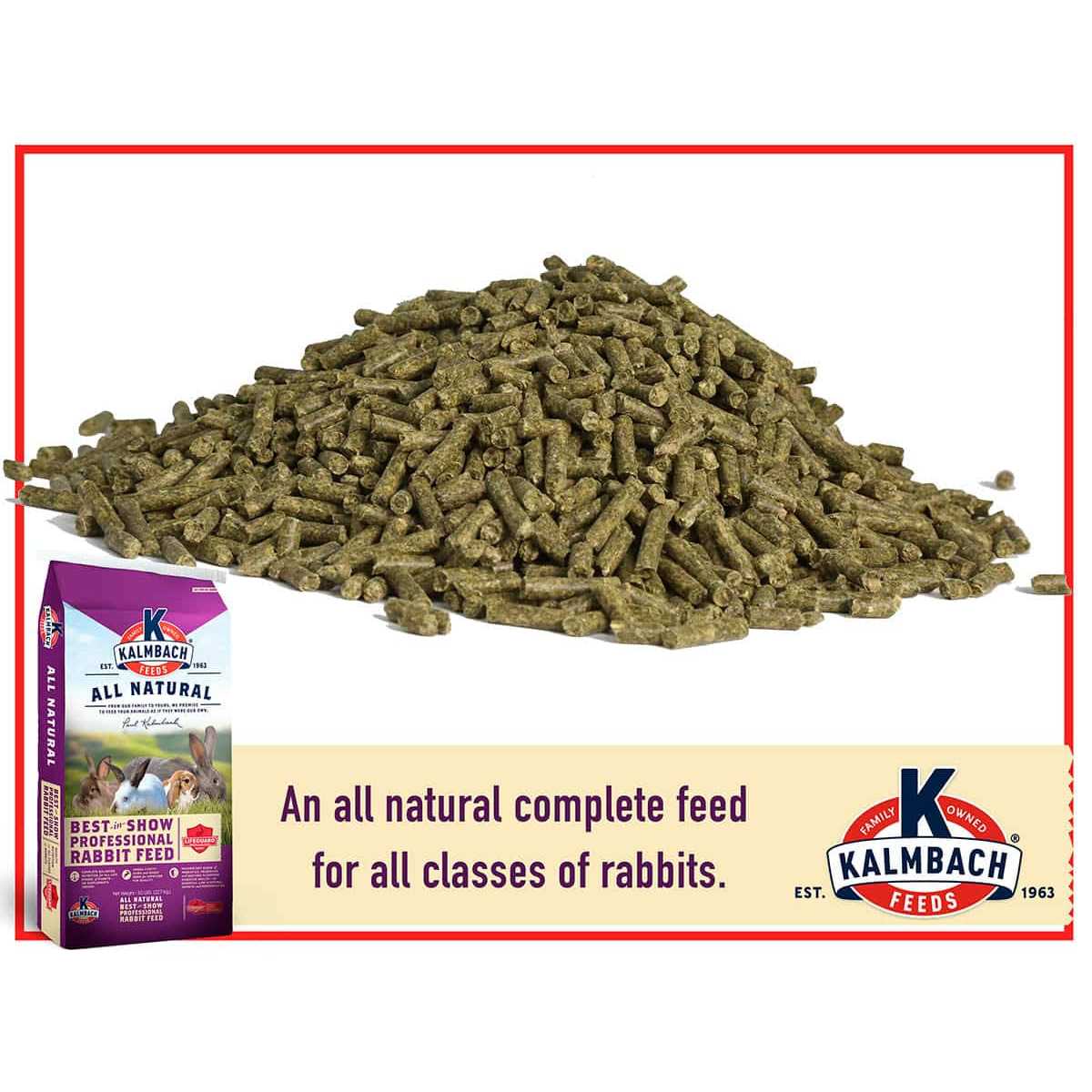 50 lb 18% Rabbit Feed A1279