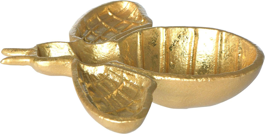 Cast Iron Gold Bee Shaped Dish X3252