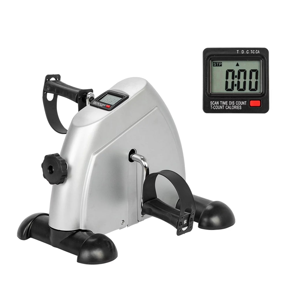 Under Desk Exercise Bike with LCD Monitor V22316