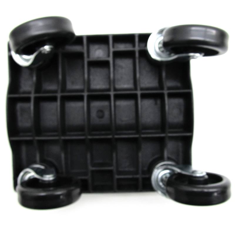 Black Snowmobile Caddy Dolly Wheels H5226