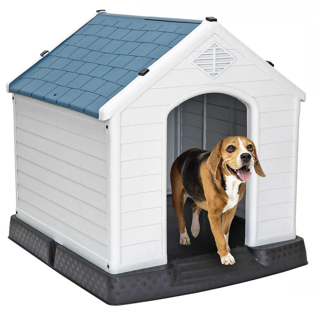 Plastic Waterproof Dog Kennel with Air Vents E701121