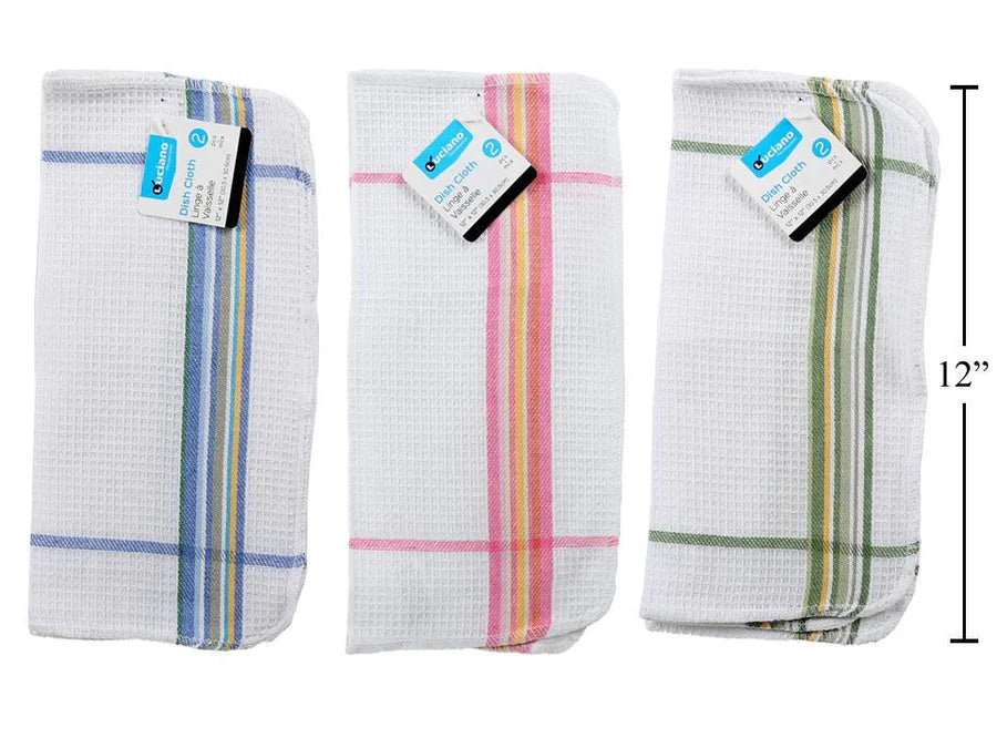 Waffle Dish Cloth 2pc E697