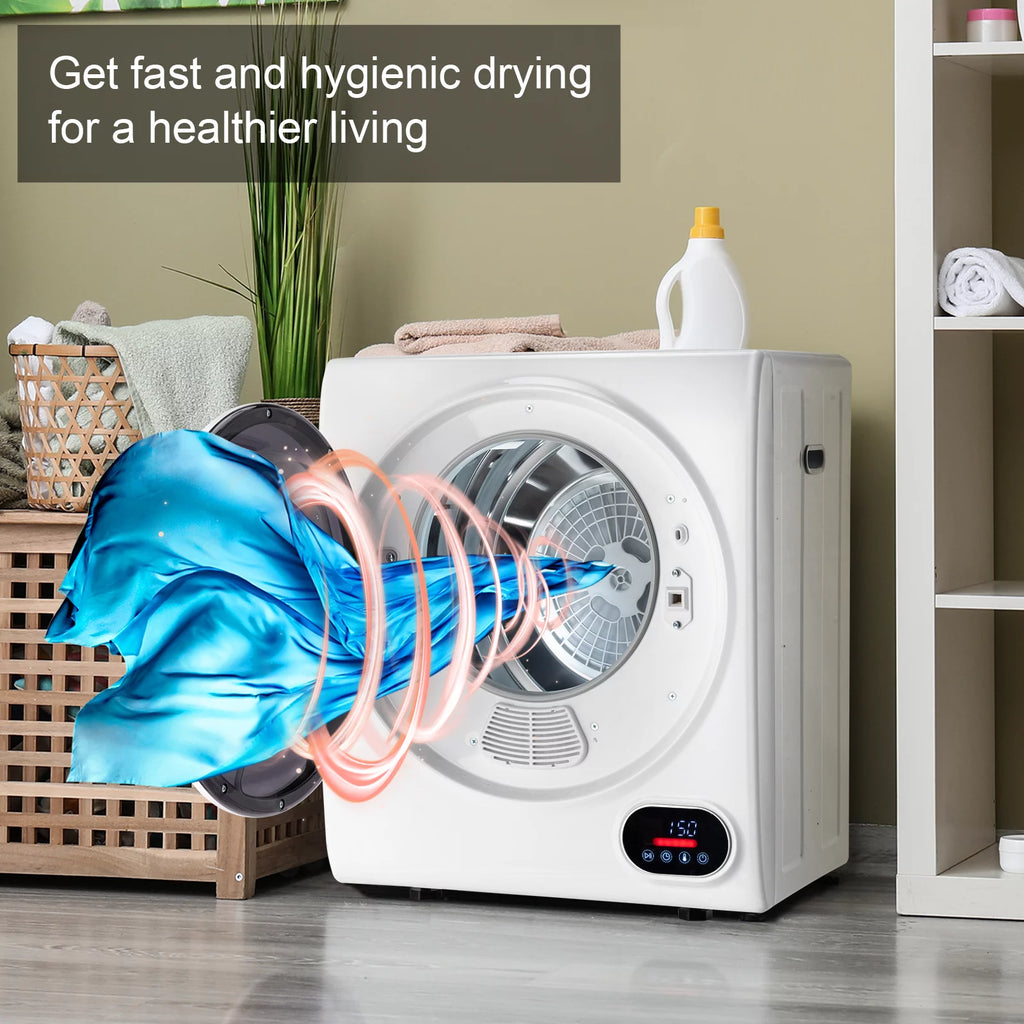 1.5 cu. ft. Compact Electric Dryer, White I118939