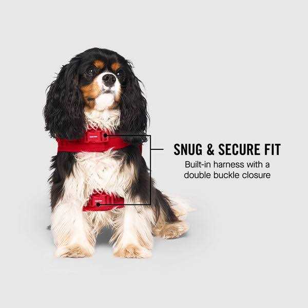 Black Puffer Harness A12736