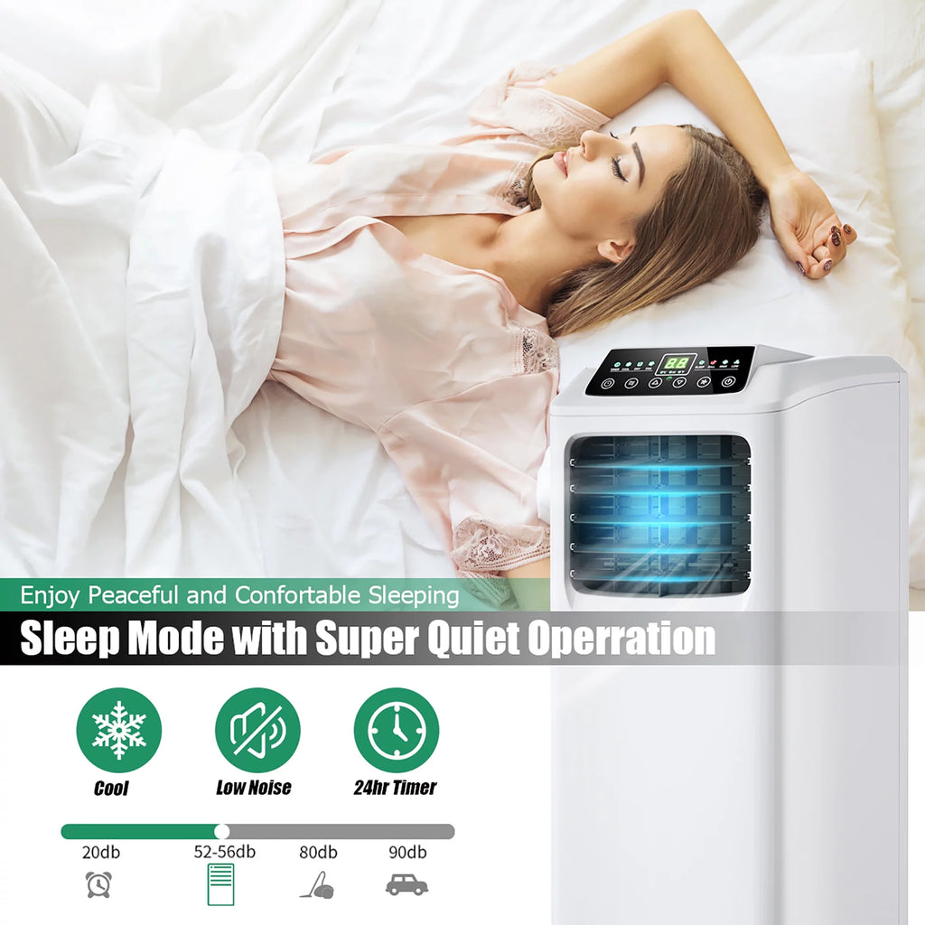 5500 BTU Portable Air Conditioner & Dehumidifier with Window Kit D622