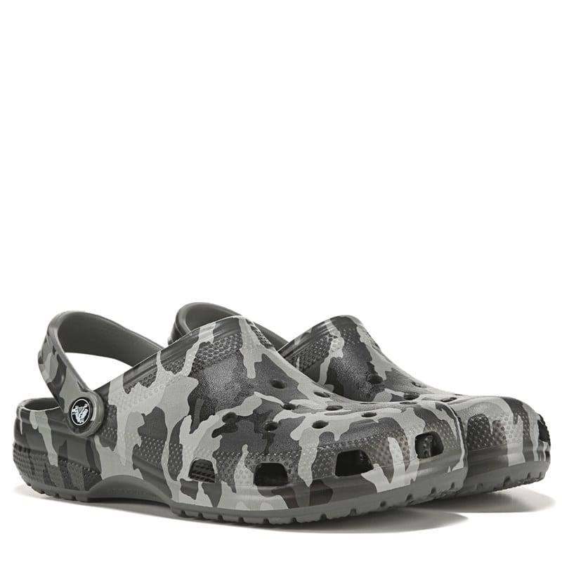 Gray Camo Clogs S25385