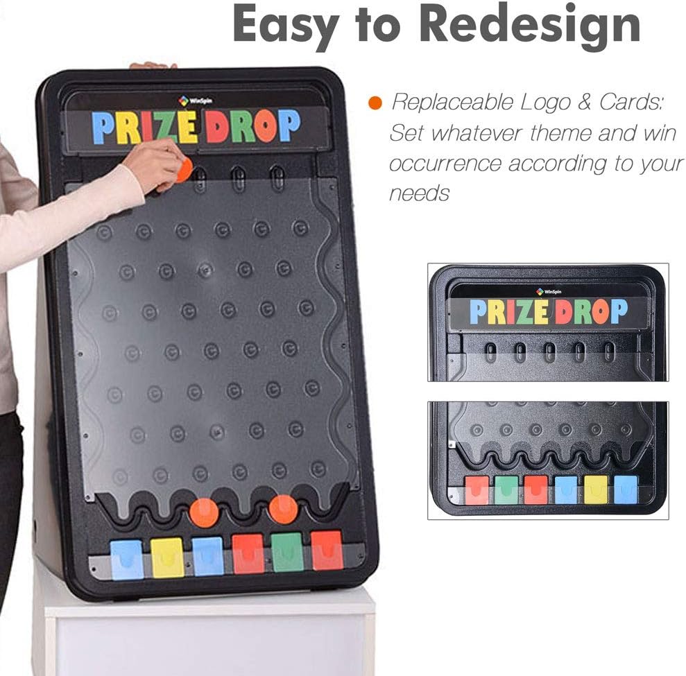 Plinko Board Disk Drop Game with 10 Pucks Pack of 2 G761