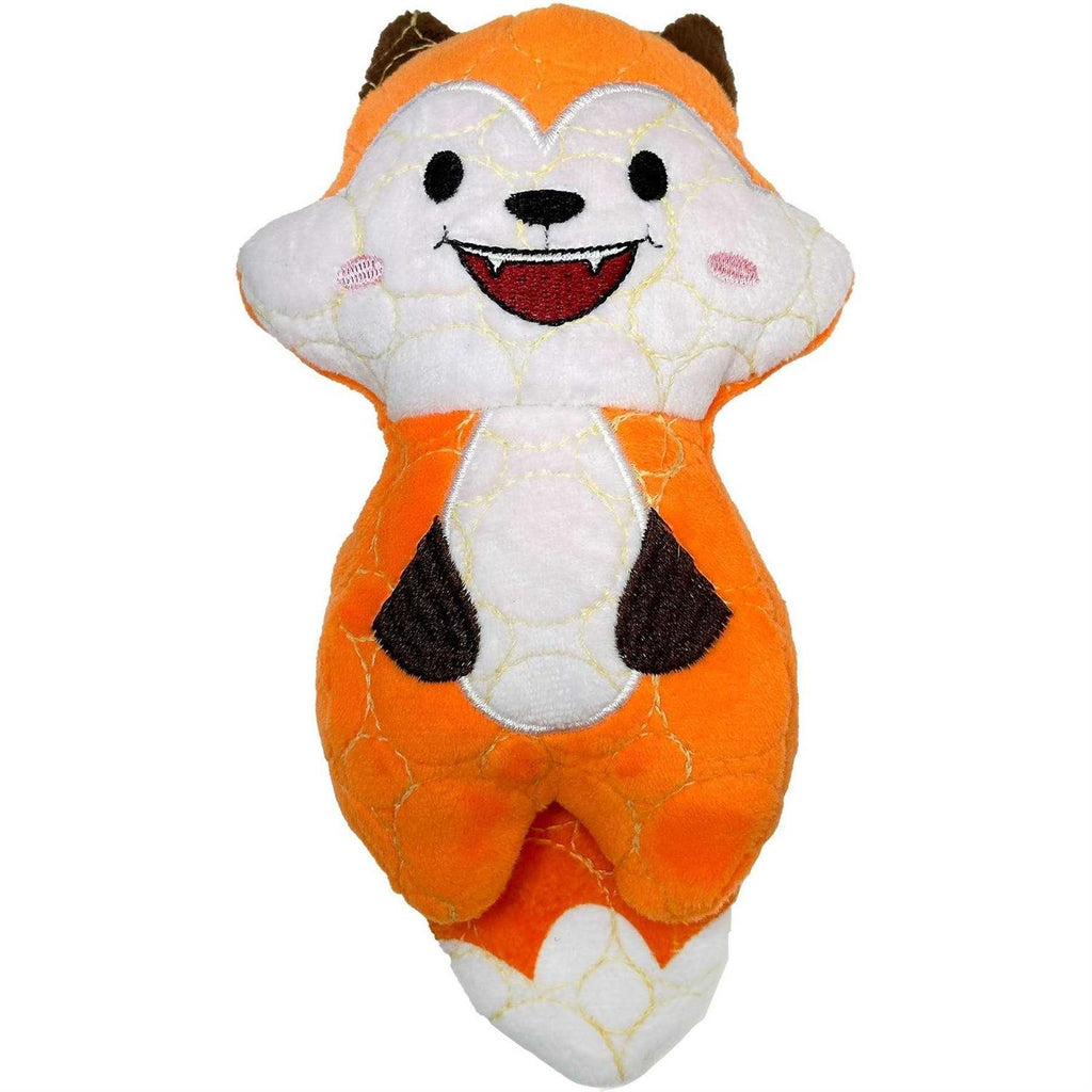 Durable Plush Fox Dog Toy T847