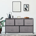 5 Drawers Fabric Dresser Storage Tower Y523