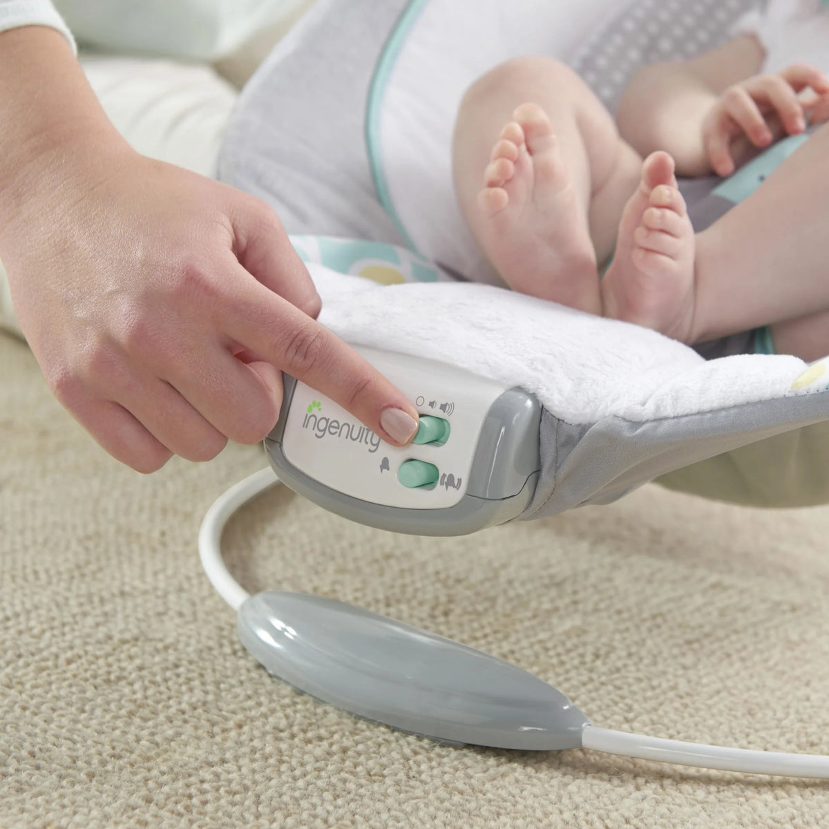 Baby Bouncer with Vibrating Infant Seat & Music P482060