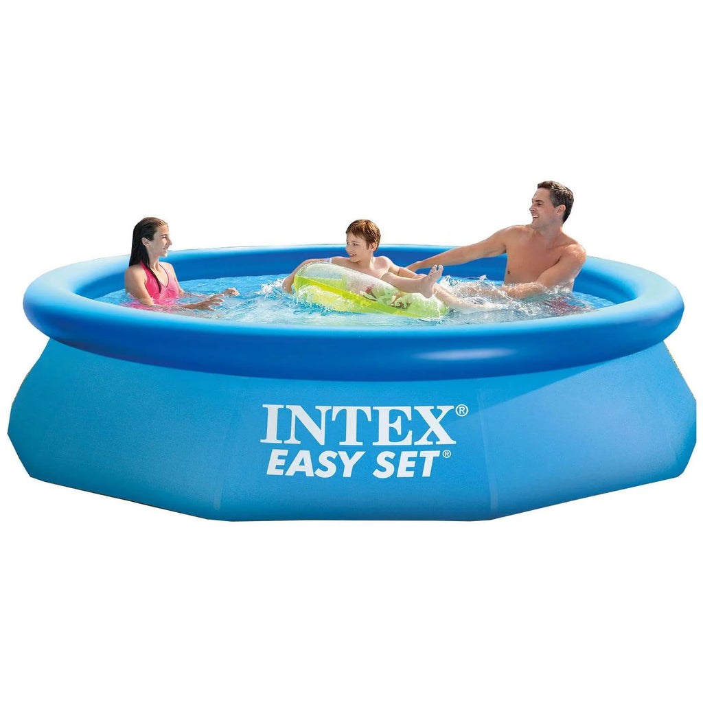 10 Ft x 30 In Inflatable Round Swimming Pool D982