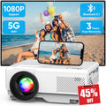 5G WiFi Bluetooth 1080P Mini Portable Projector H224