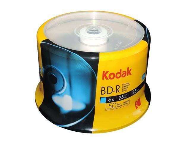 100-Pack BD-R BLU-RAY Blank Disc Media 25GB K389810