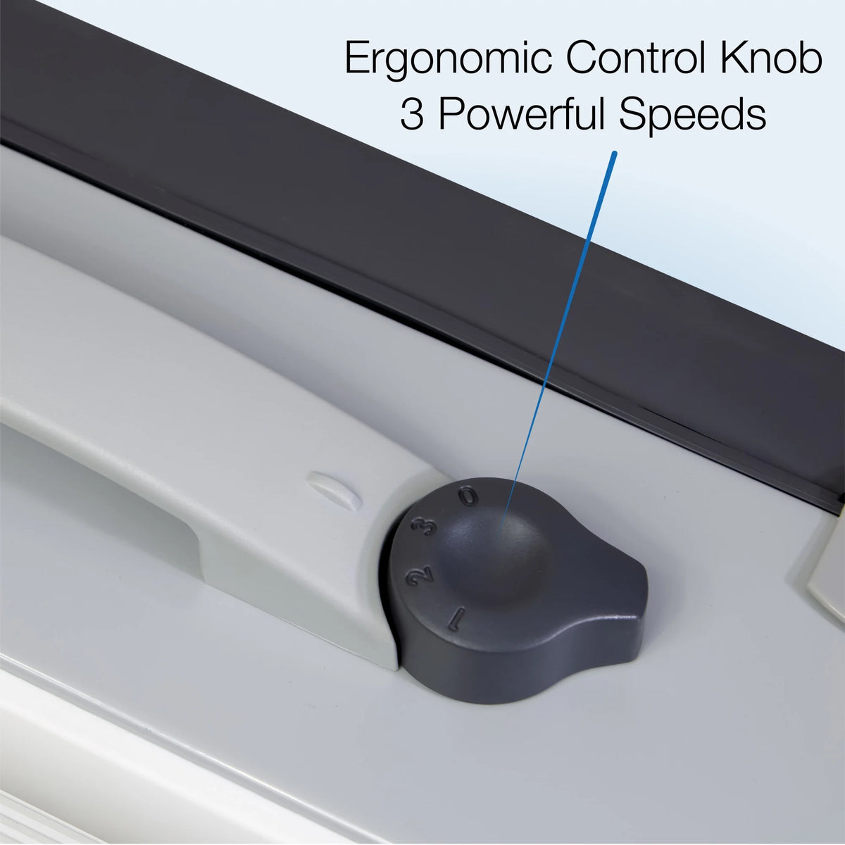 White 3-Speed 2-in-1 Box Fan and Air Purifier A534