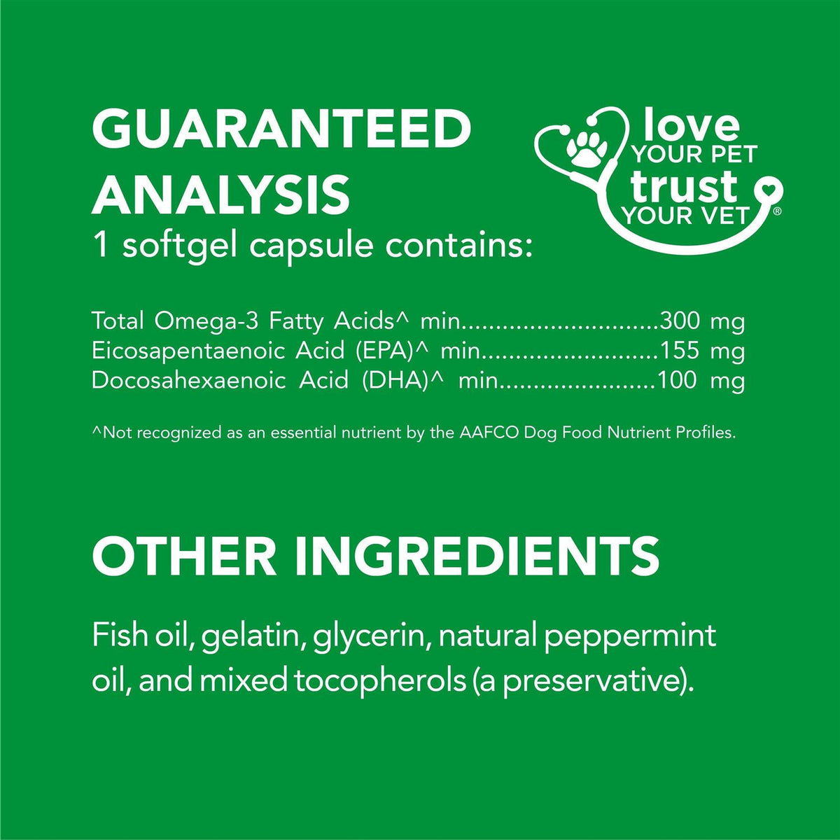 Omega-3 Supplement Dogs P63095