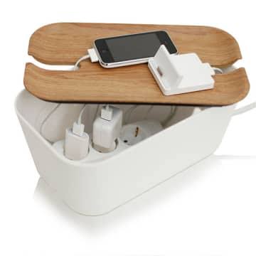 White Cable Organiser N363809