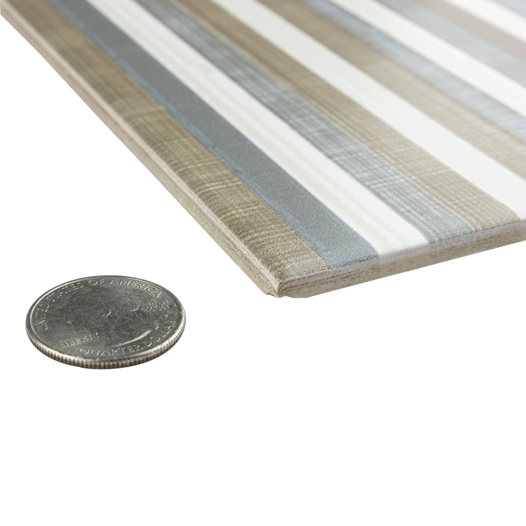 7.75 x 7.75-Inch Ceramic Floor and Wall Tile, Case of 25 P9349