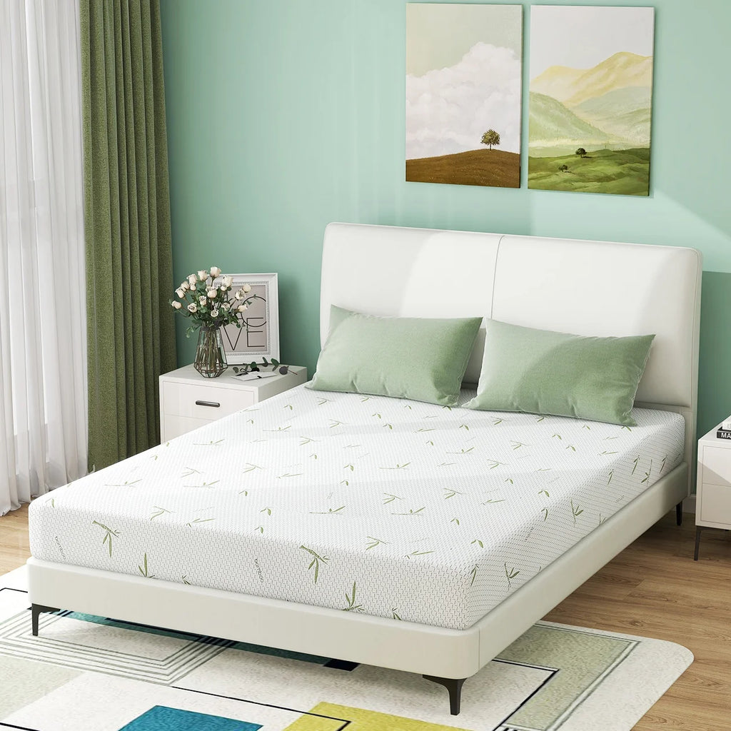 Twin Size Memory Foam Mattress with Cover C5030