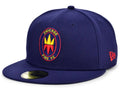 Navy Fitted Hat X783571