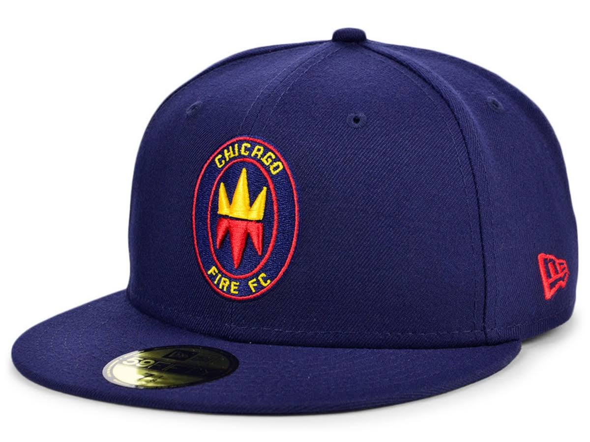 Navy Fitted Hat X783571