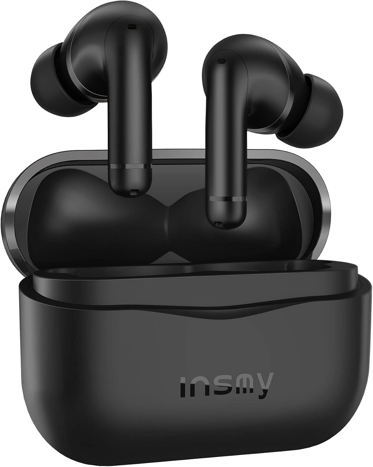 Wireless Noise Cancelling Waterproof Earbuds with 6 Mics, 36 Hours Playtime Bluetooth Headphones (Black) Z3898