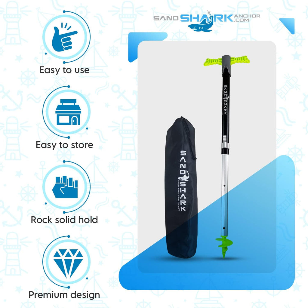 Boat Anchor with Case, Adjusts 29-48 V664