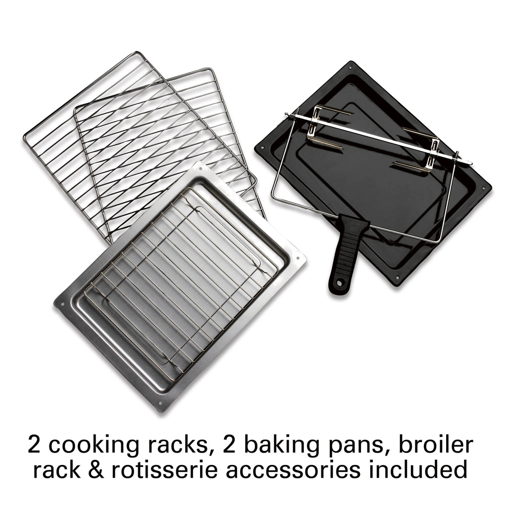 Countertop Oven with Convection and Rotisserie, Extra Large Capacity, Silver M7701