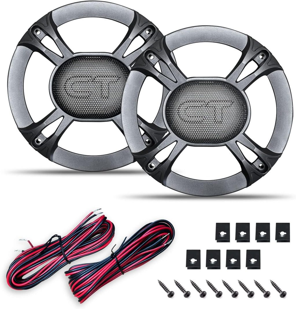 6.5 Inch Coaxial Car Speakers, Pair Pack of 2 C699604