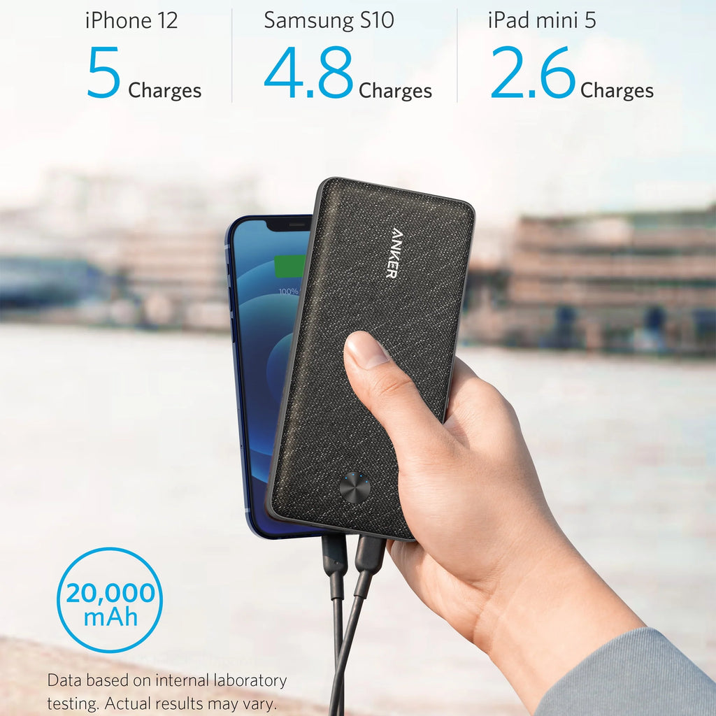 Black Portable Battery Charger S691365