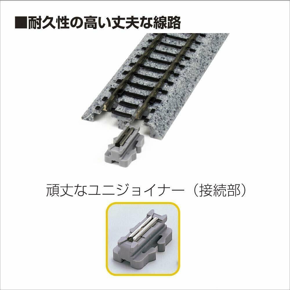 N Scale Double Track Station Line Set Train Model Rail Set R609