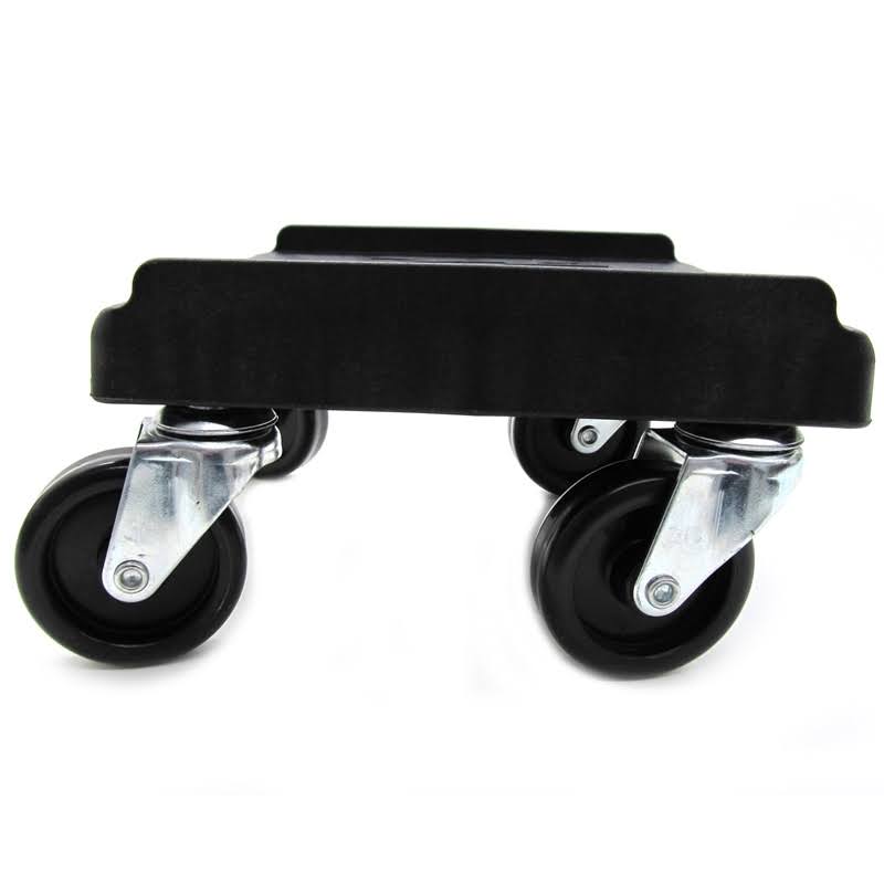 Black Snowmobile Caddy Dolly Wheels H5226