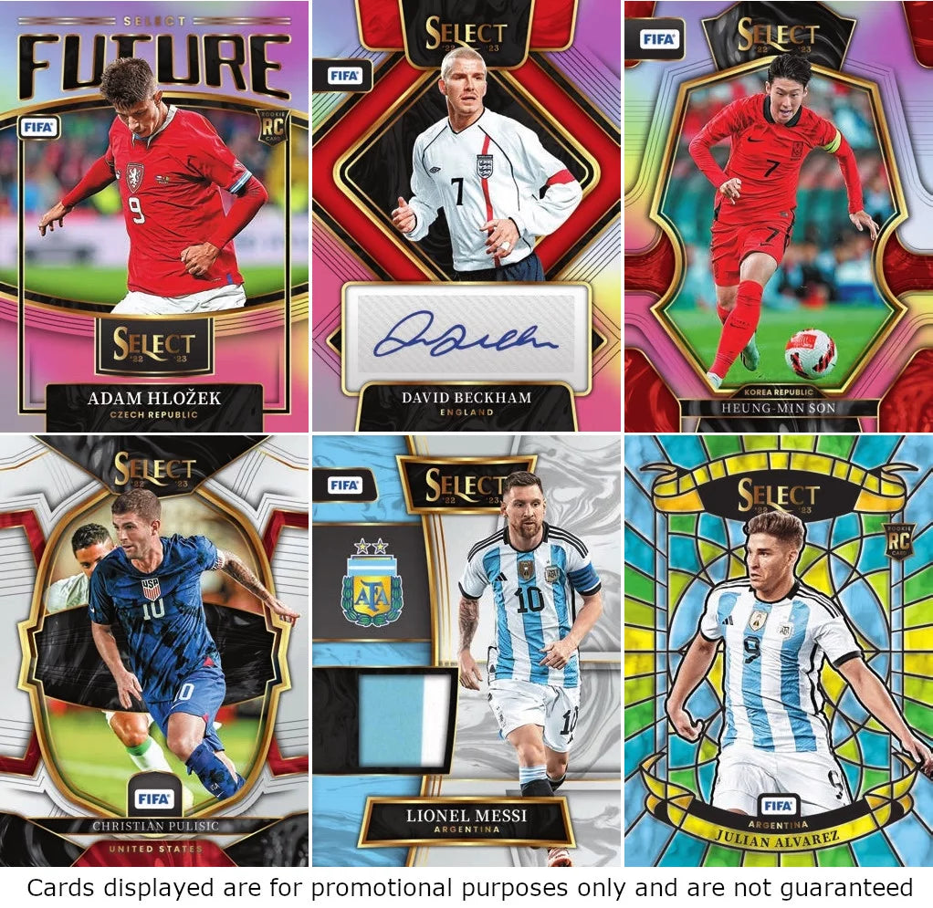 Panini Select FIFA Soccer Trading Cards Blaster Box I681