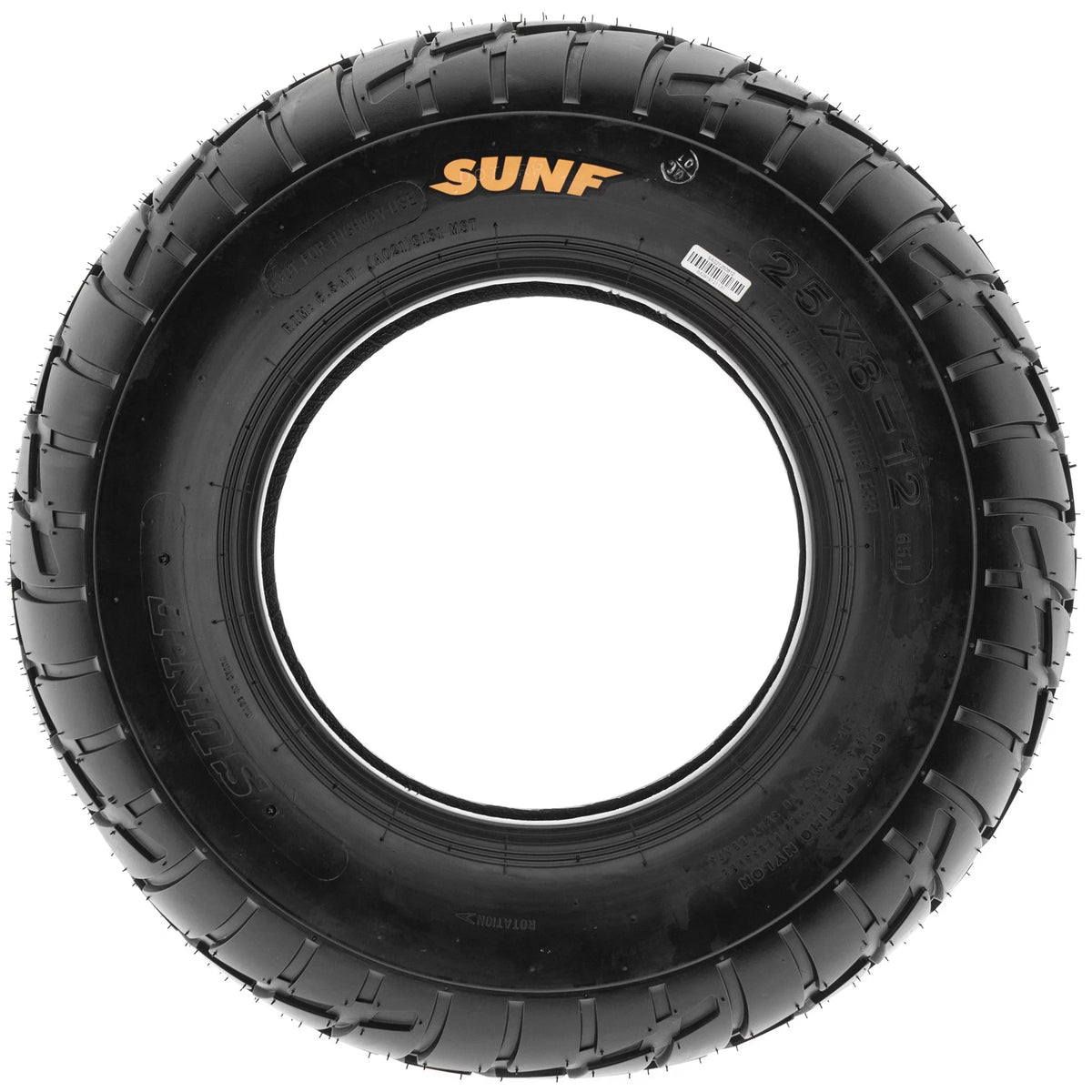 All Terrain ATV UTV Sport Tires 25x8-12 6 PR R3868