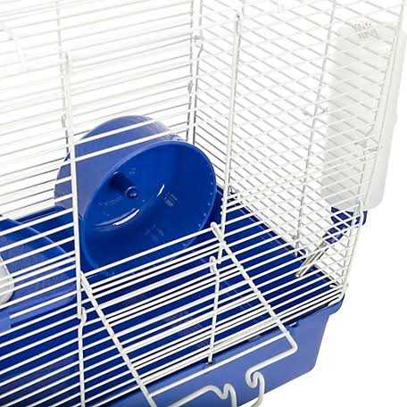 Blue 2 Story Hamster Cage X37100