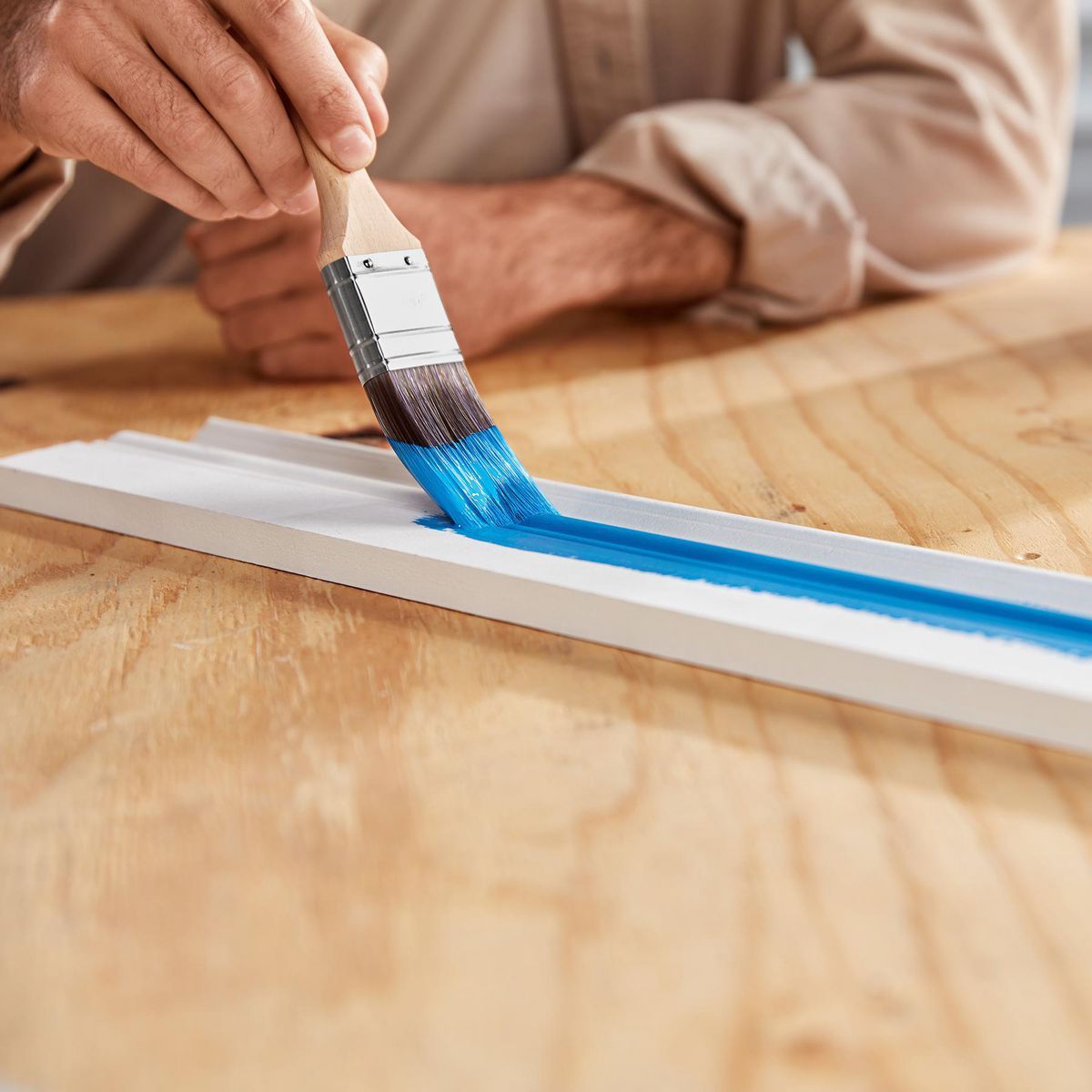 Flat Paint Brush W3416
