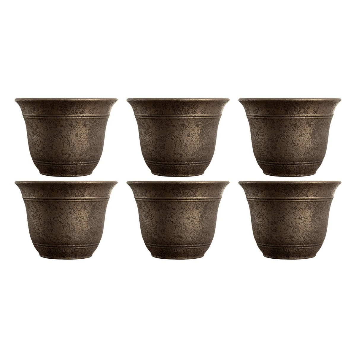 13-inch Round Planter 6 Pack C4303