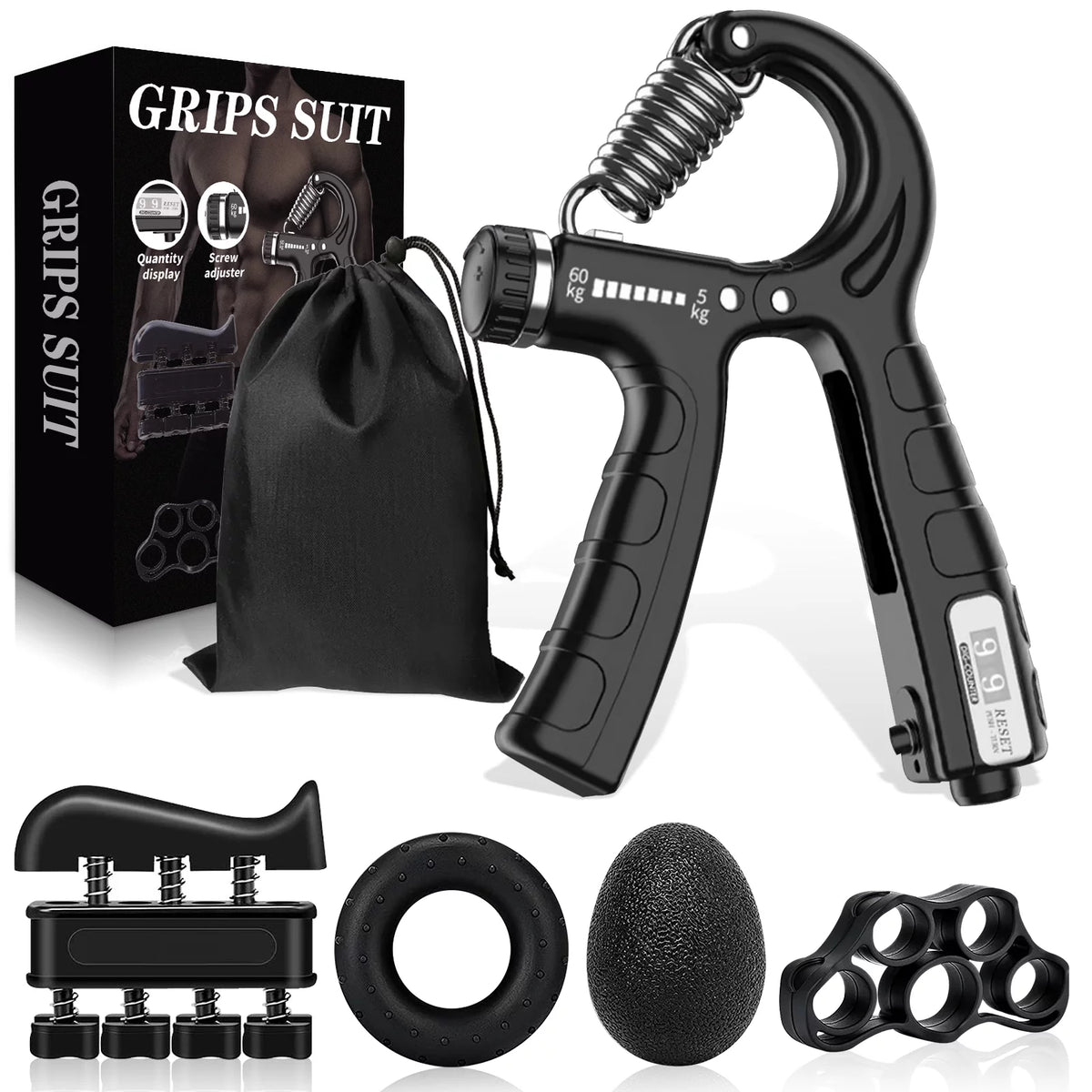 Adjustable Hand Grip Strengthener I465