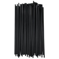 7.5 inch Black Sip Straw U777