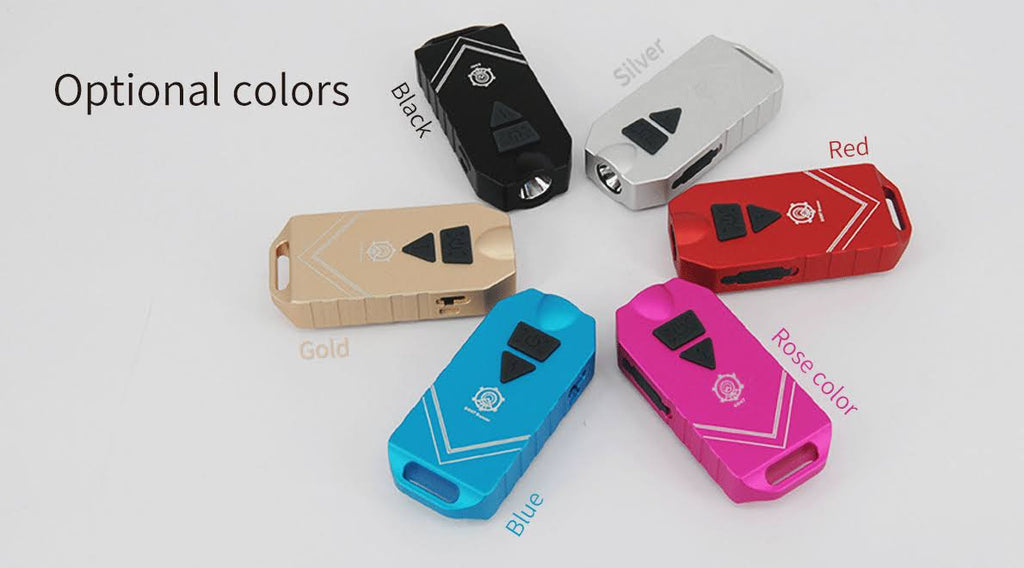 USB Rechargeable Personal Alarm and Flashlight A62606