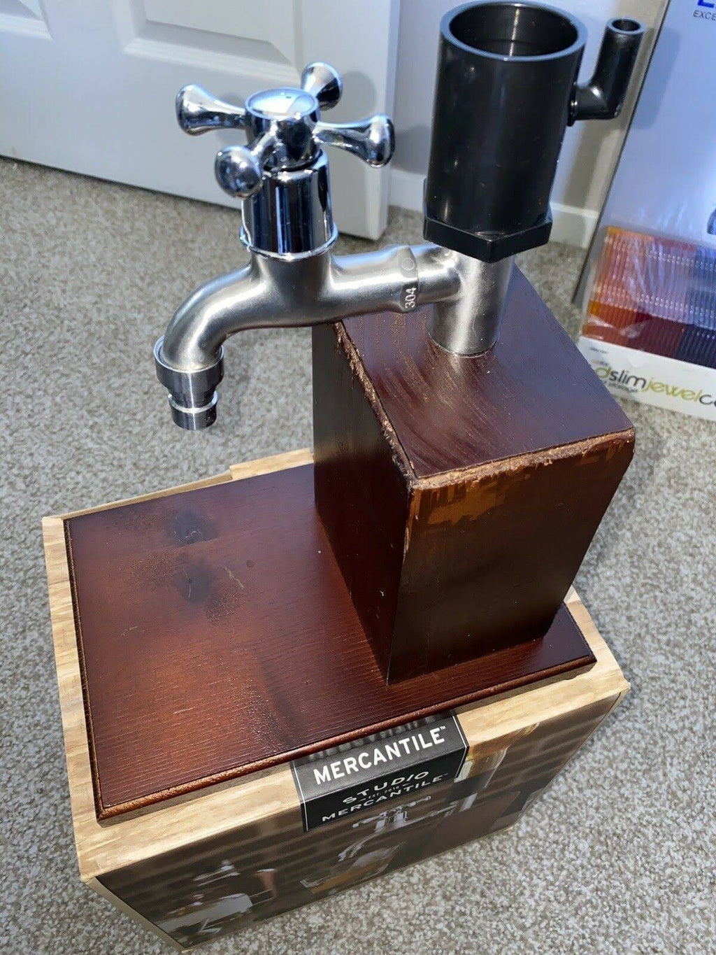 Vintage Wood Drink Dispenser Z36188