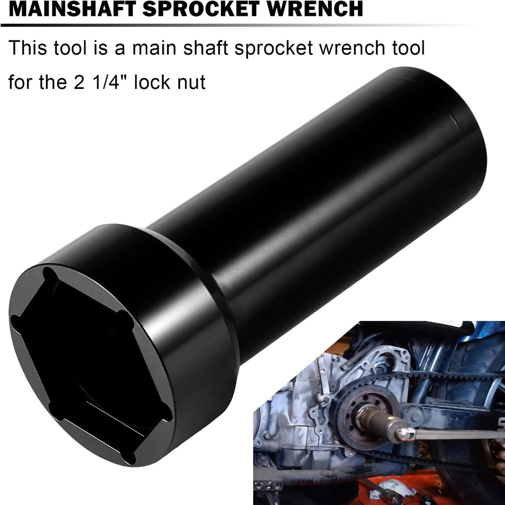2-1/4 Mainshaft Sprocket Pulley Wrench Lock Nut Socket Tool M554162