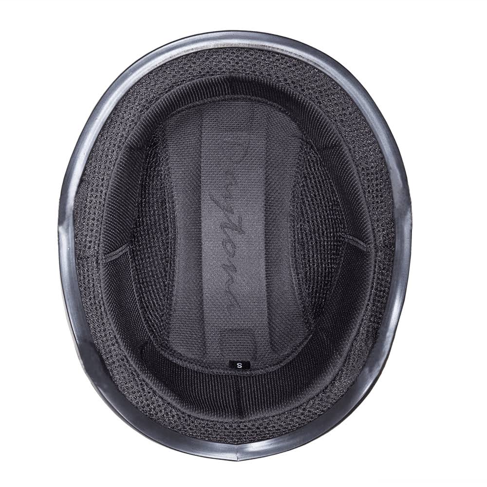 Black Small Half Face Helmet J203