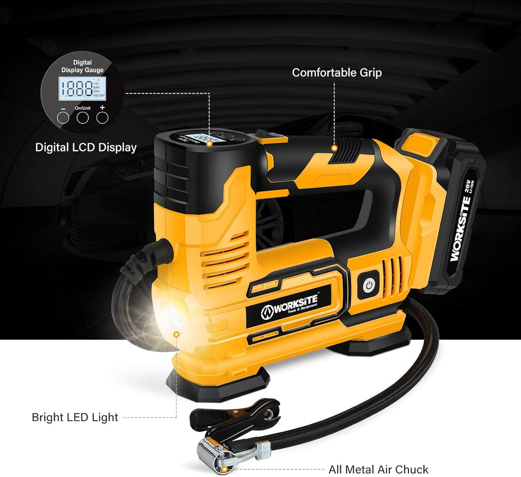 20V Cordless Tire Inflator 150 PSI Z65648
