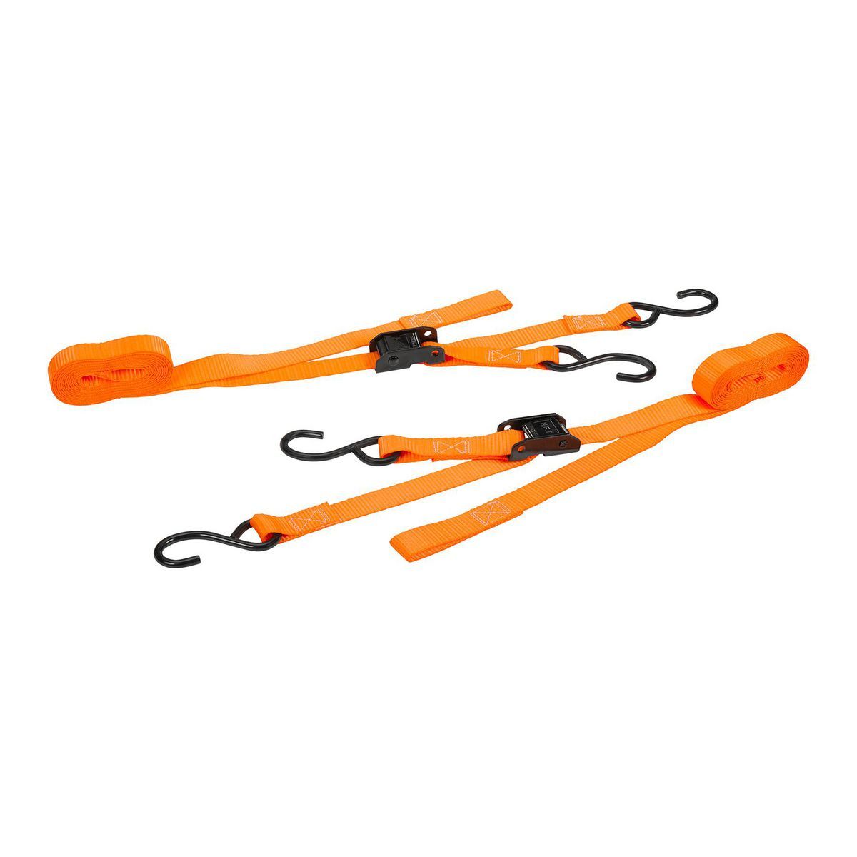 400 lb. Capacity 12 ft. x 1 in. Locking Tie-Downs 2-Pack F5089