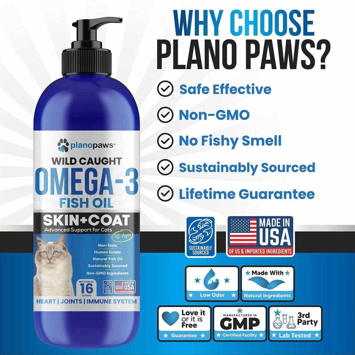 Omega 3 Fish Oil for Cats C769822