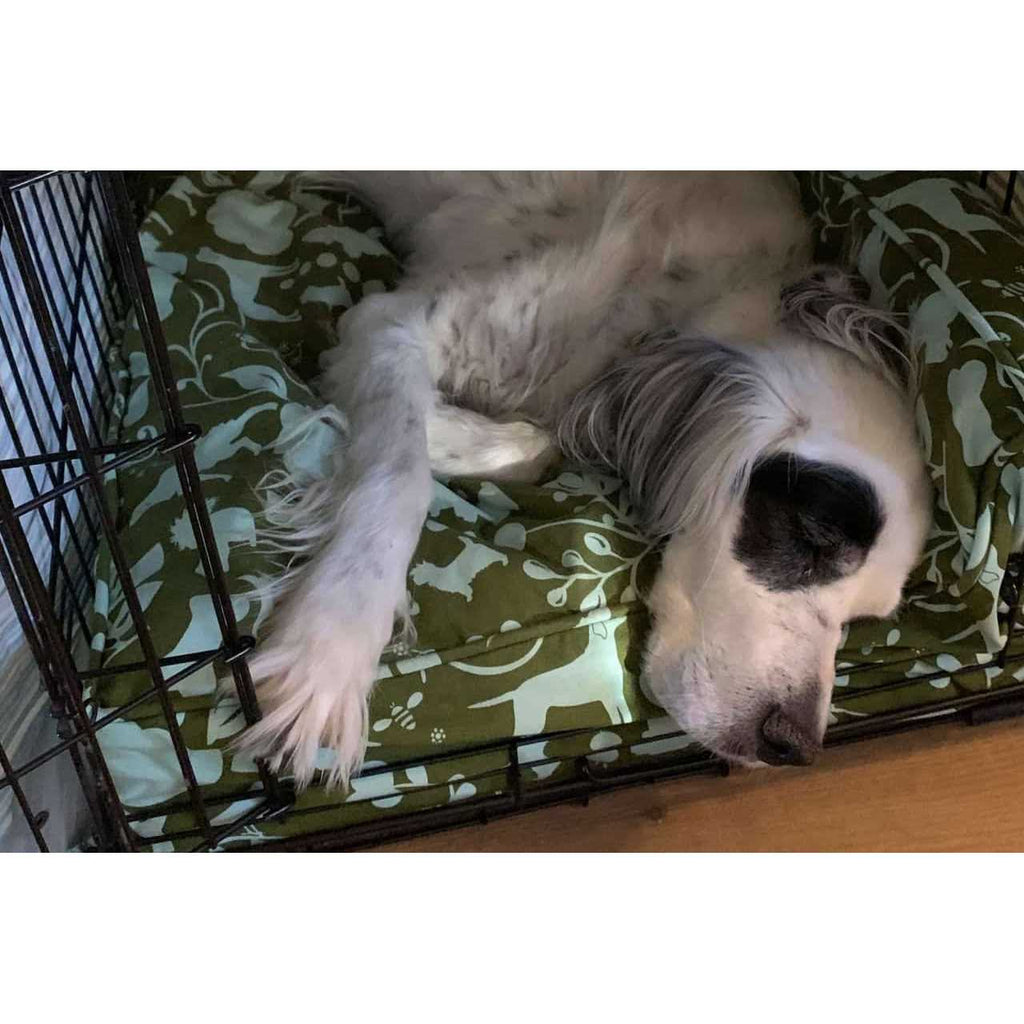 Wool-Filled Dog Crate Pad T617