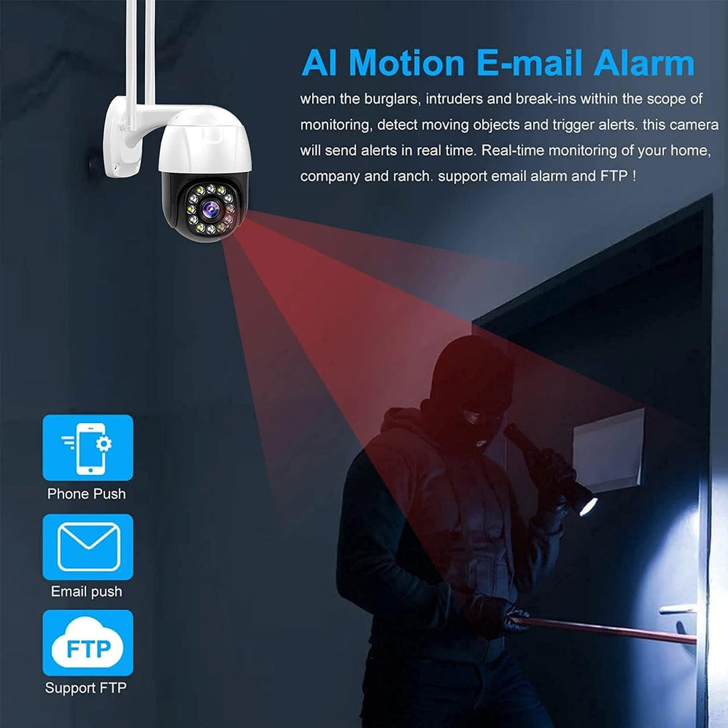 5MP PTZ Outdoor WiFi IP Camera A810