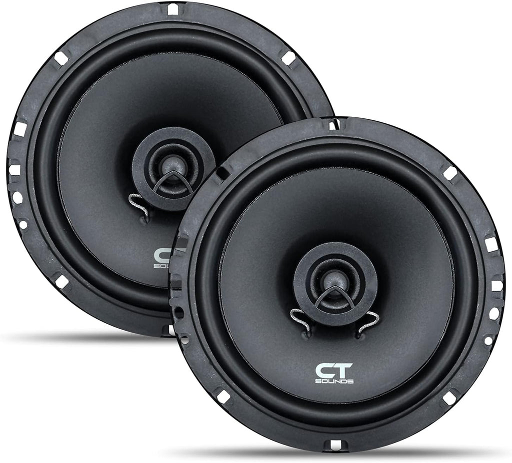 6.5 Inch Coaxial Car Speakers, Pair Pack of 2 C699604