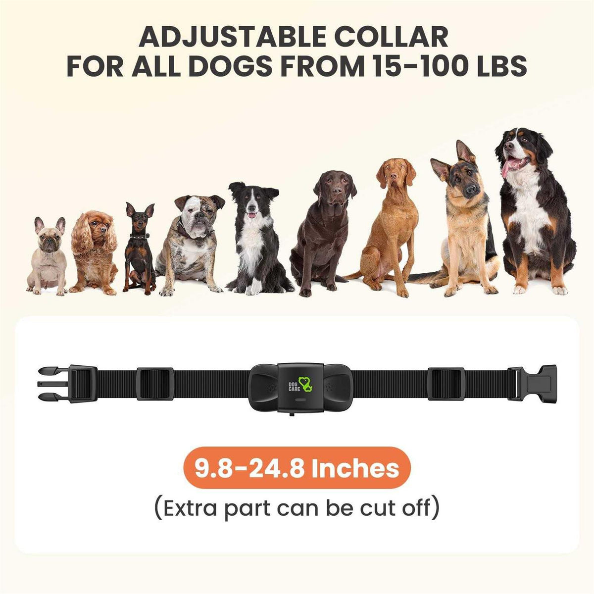 Dog Training Collar with Beep Vibration R552365