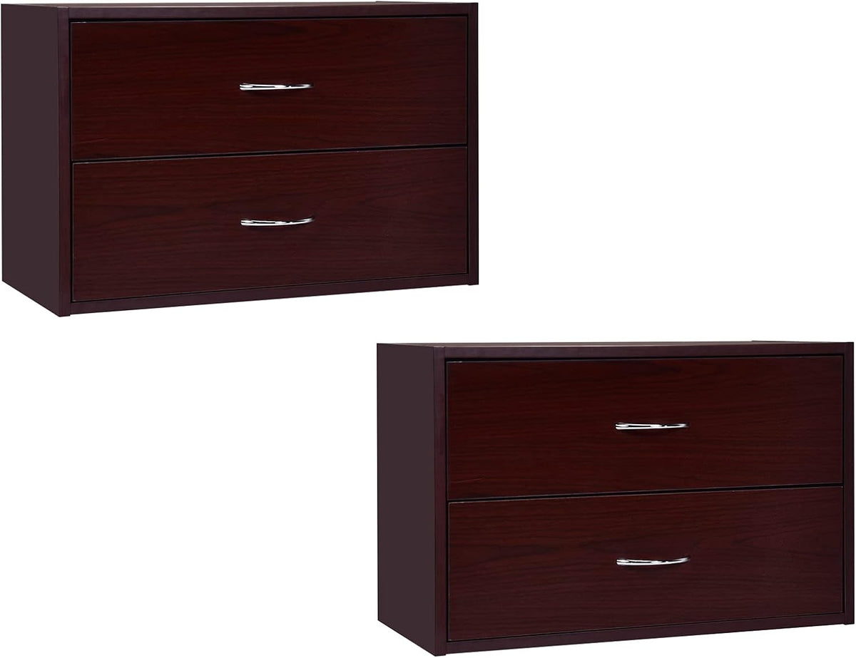Brown 2 Drawer Dresser E189016